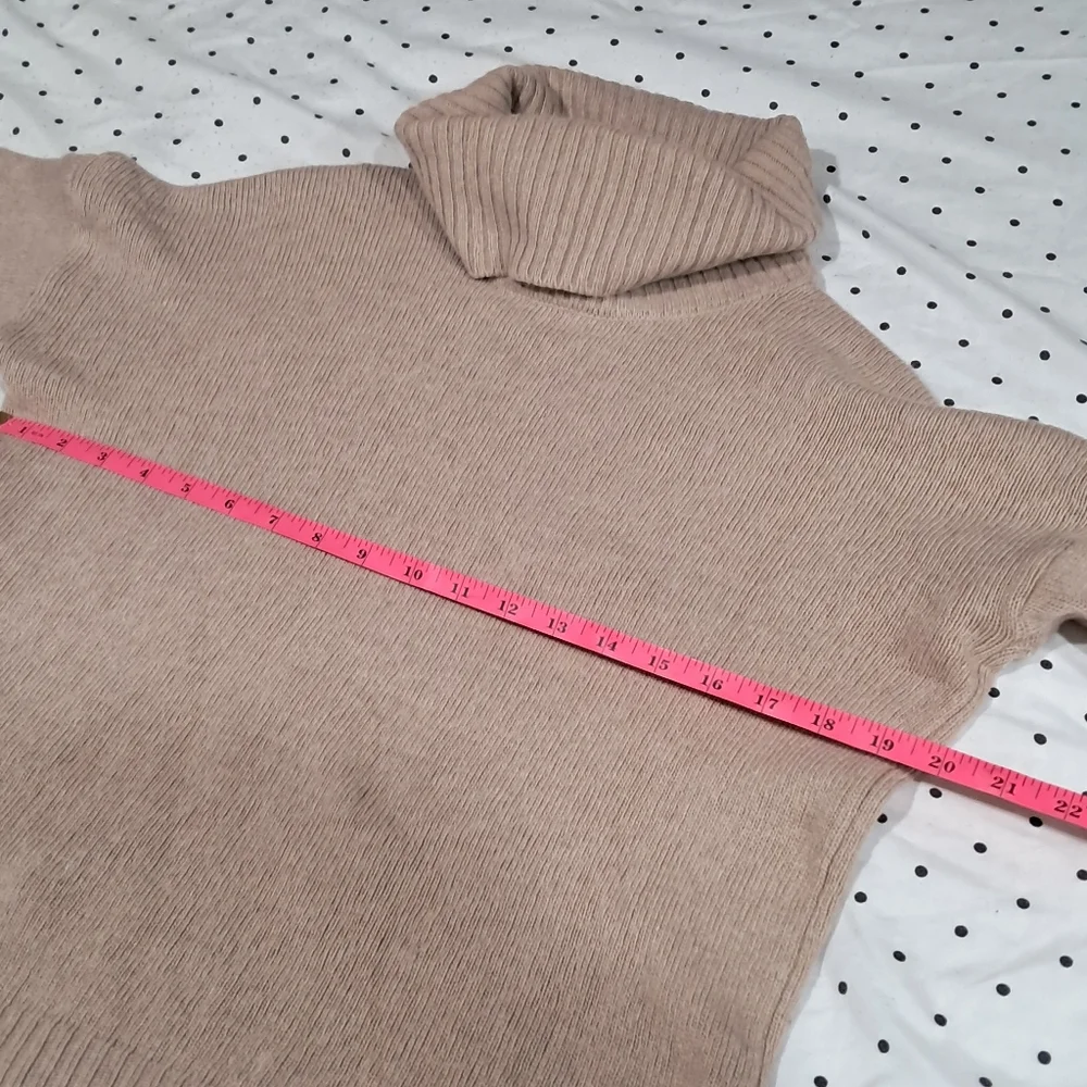 Wool & Cashmere BENEDETTA B. Italy Relaxed Cowl Neck   Sweater - Small - Picture 3 of 11